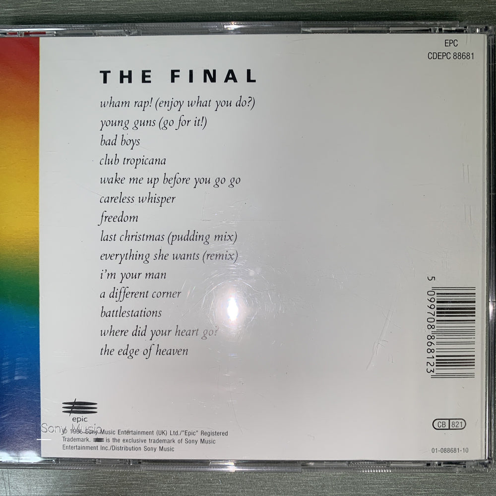 Wham! – The Final. 1986. CD.