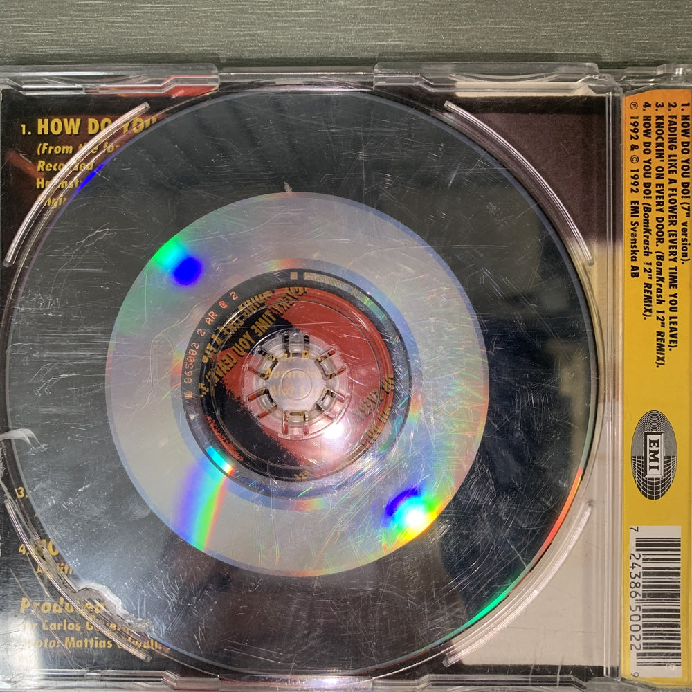 Roxette – How Do You Do!. 1992. CD-singel.
