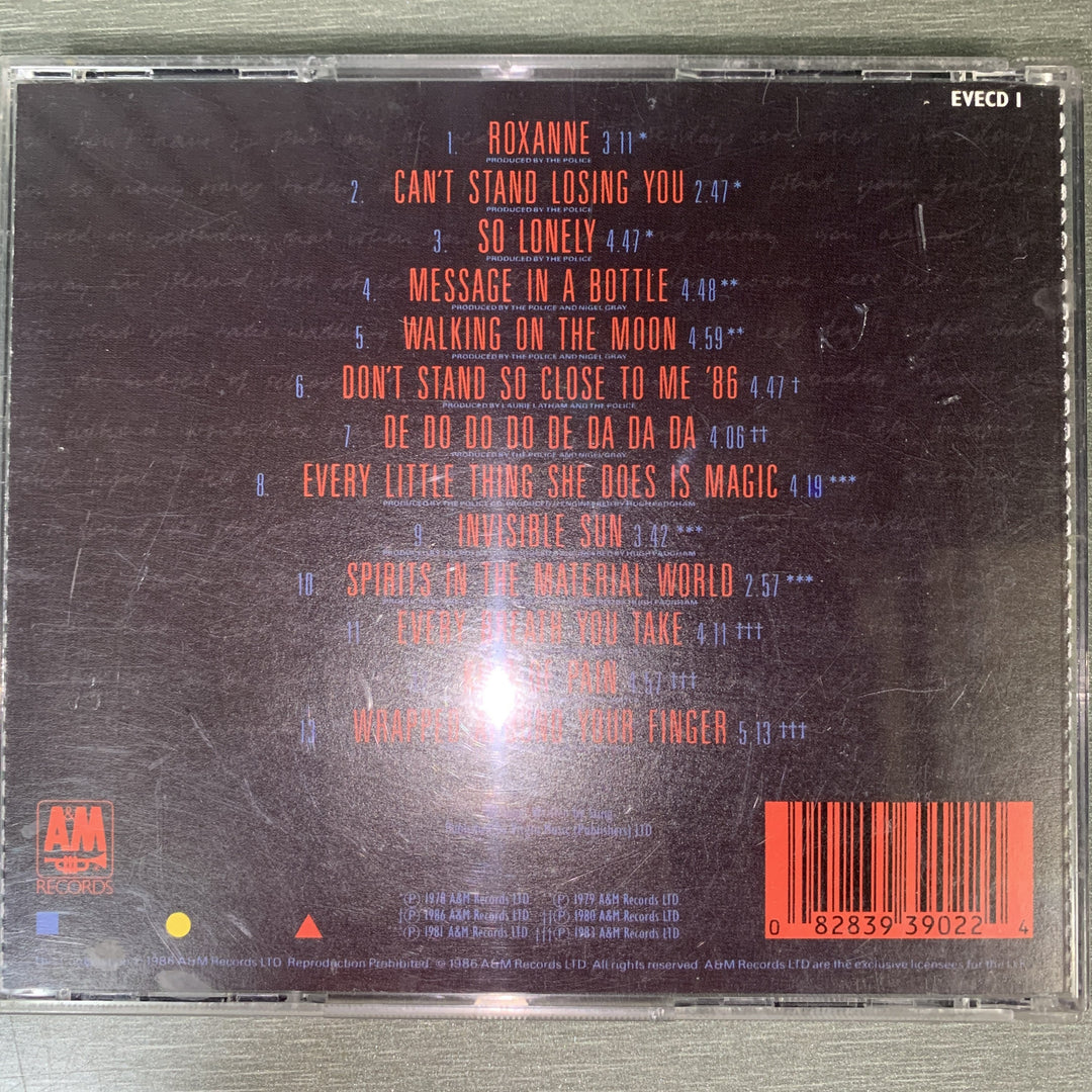 The Police – Every Breath You Take (The Singles). 1986. CD.