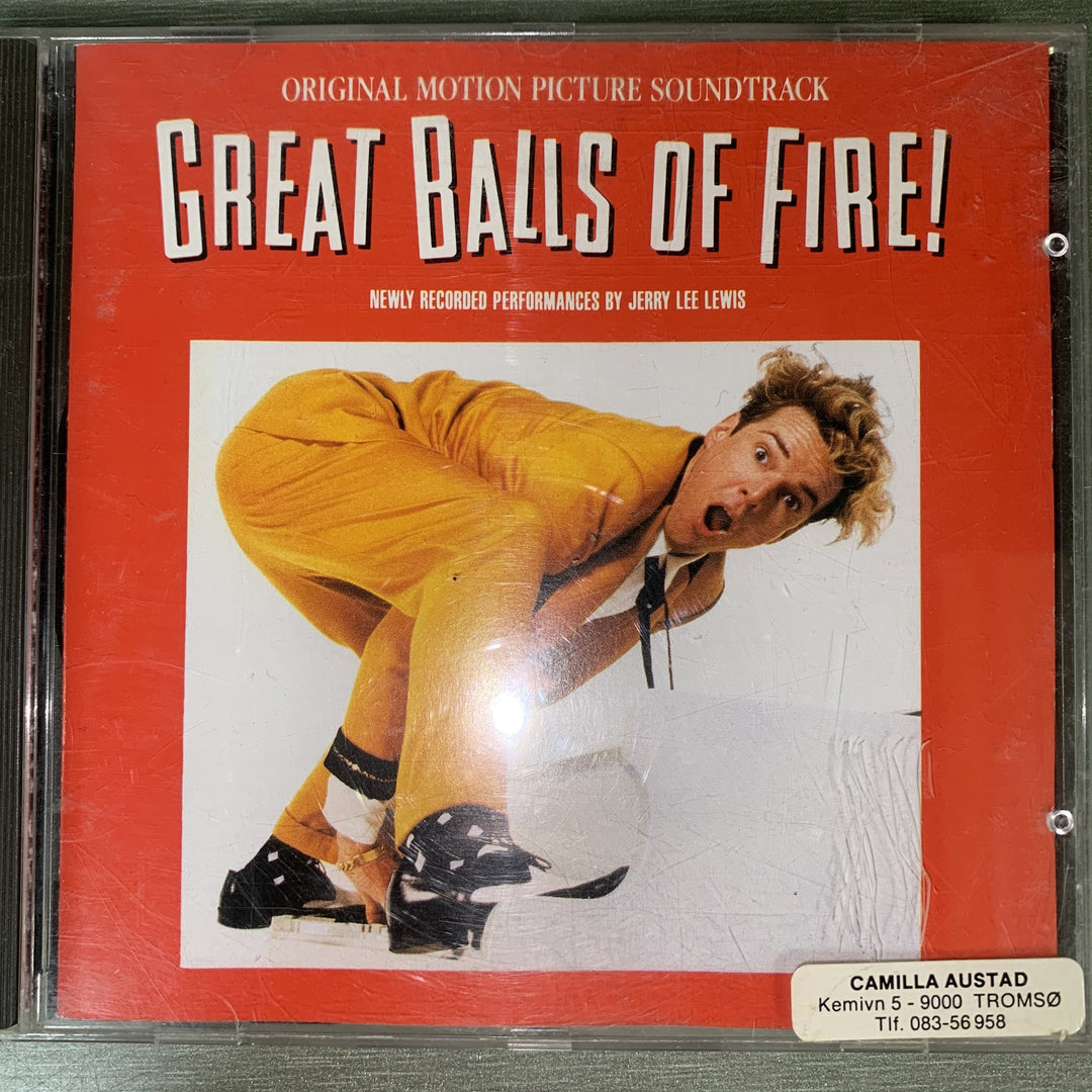 Jerry Lee Lewis – Great Balls Of Fire! (Original Motion Picture Soundtrack). 1989. CD.