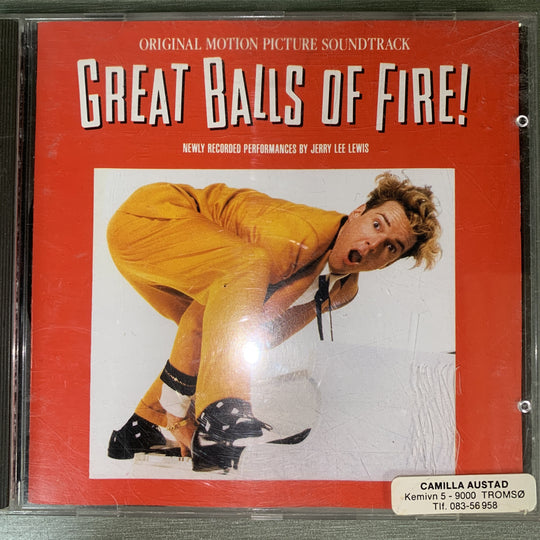 Jerry Lee Lewis – Great Balls Of Fire! (Original Motion Picture Soundtrack). 1989. CD.