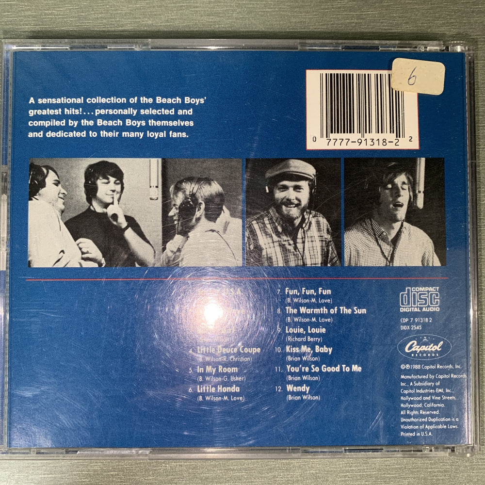 The Beach Boys – The Best Of The Beach Boys. 1995. CD.
