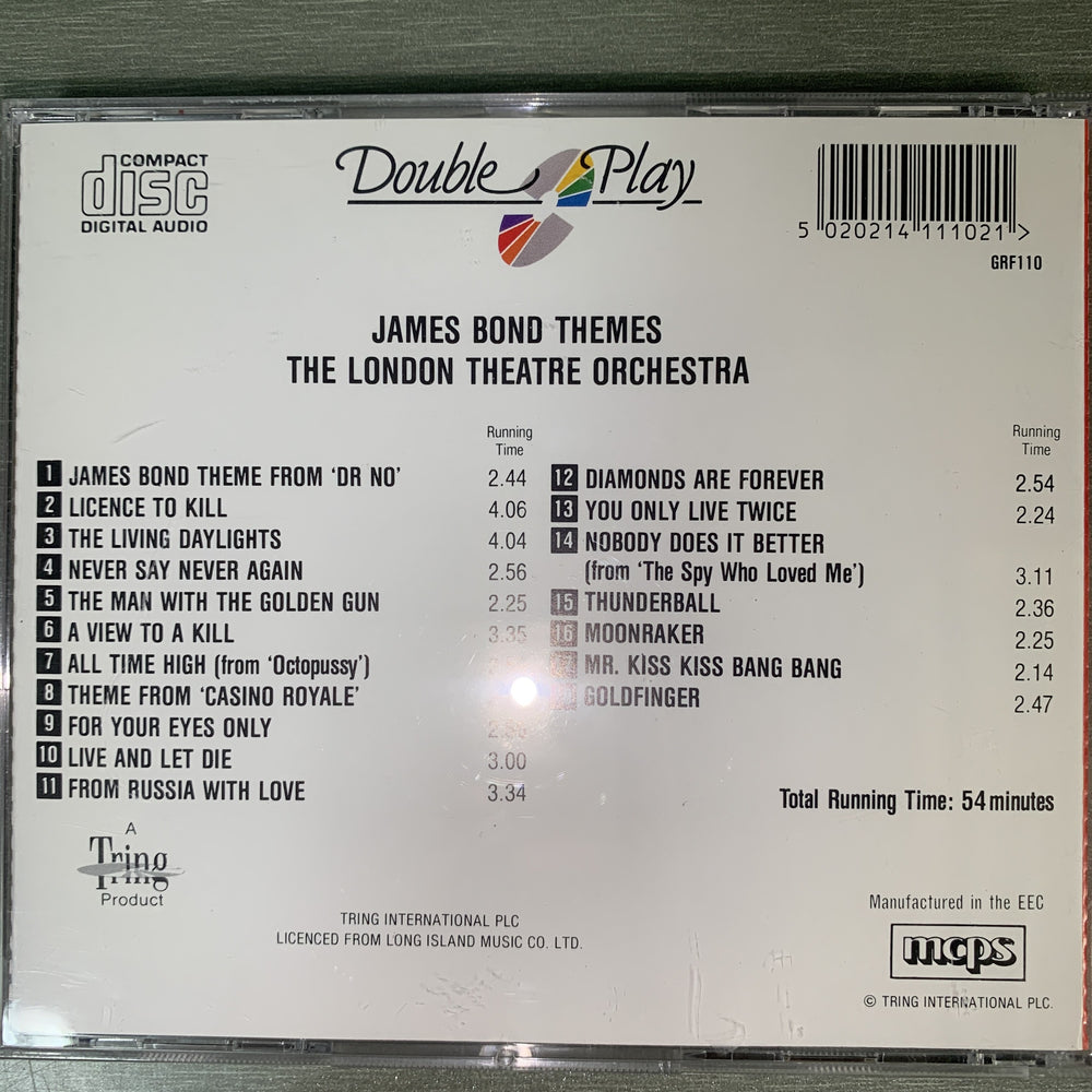 The London Theatre Orchestra – James Bond Film Themes. CD.