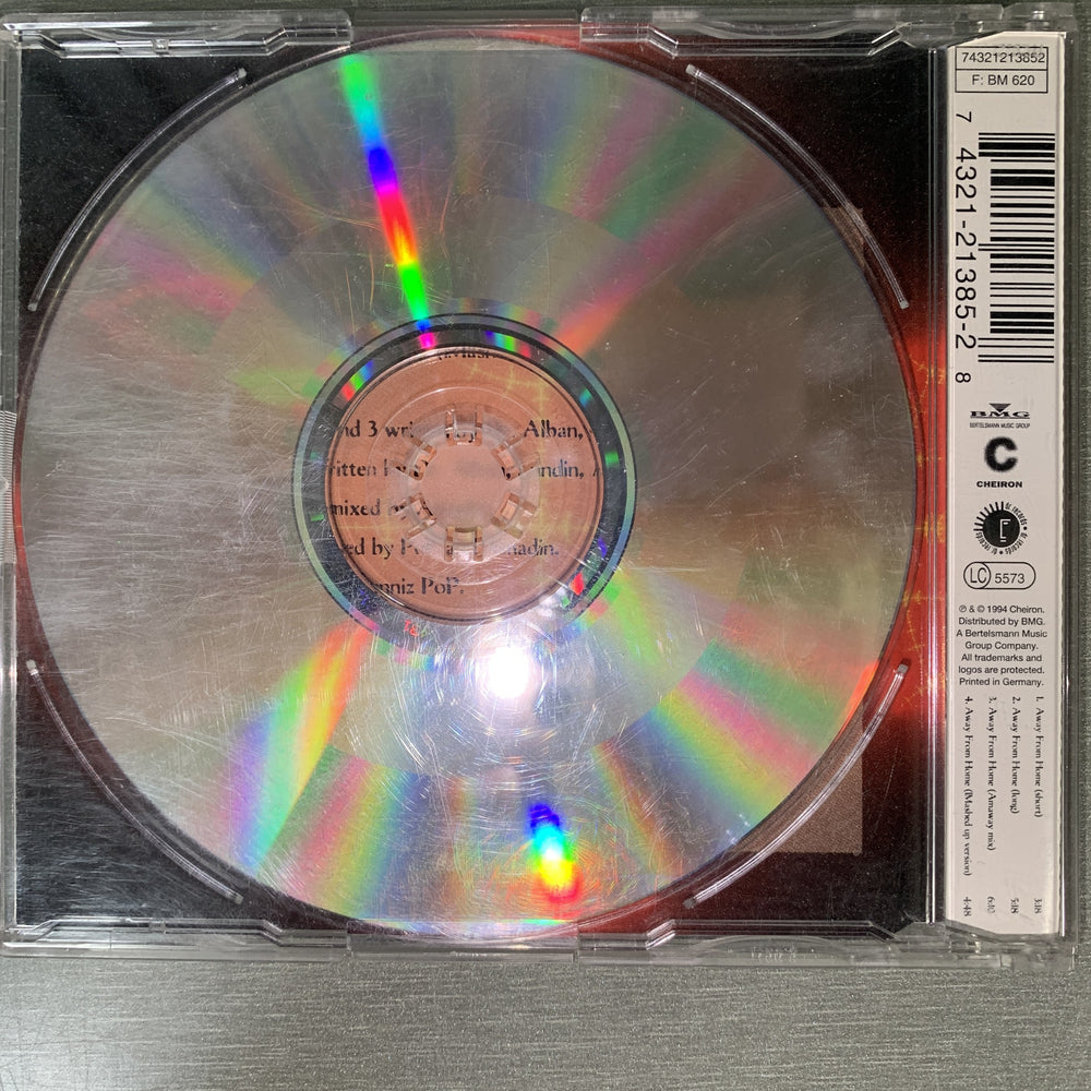 Dr. Alban – Away From Home. 1994. CD-singel.