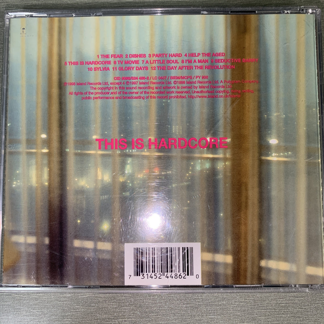 Pulp – This Is Hardcore. 1998. CD.
