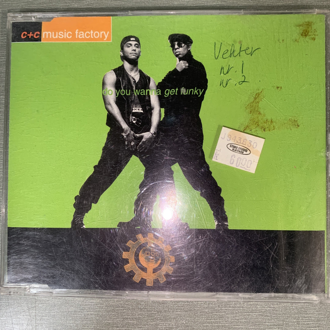 C+C Music Factory – Do You Wanna Get Funky. 1994. CD-singel.