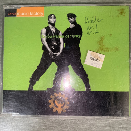 C+C Music Factory – Do You Wanna Get Funky. 1994. CD-singel.