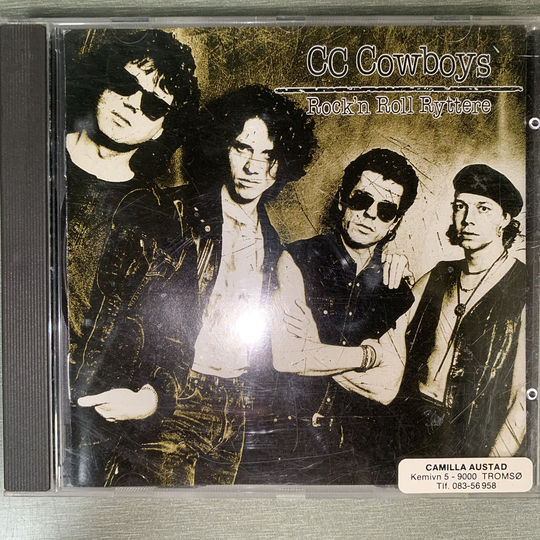 CC Cowboys – Rock'n Roll Ryttere. 1991. CD.