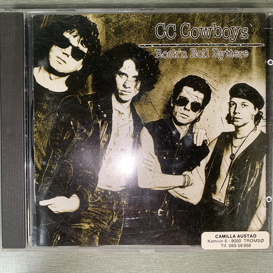 CC Cowboys – Rock'n Roll Ryttere. 1991. CD.