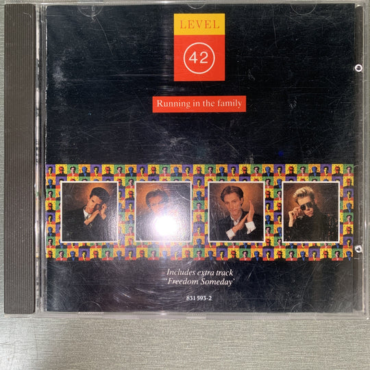 Level 42 – Running In The Family. 1987. CD.