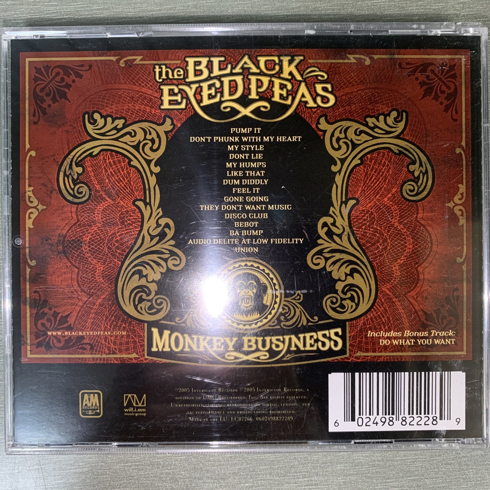 The Black Eyed Peas – Monkey Business. 2005. CD.