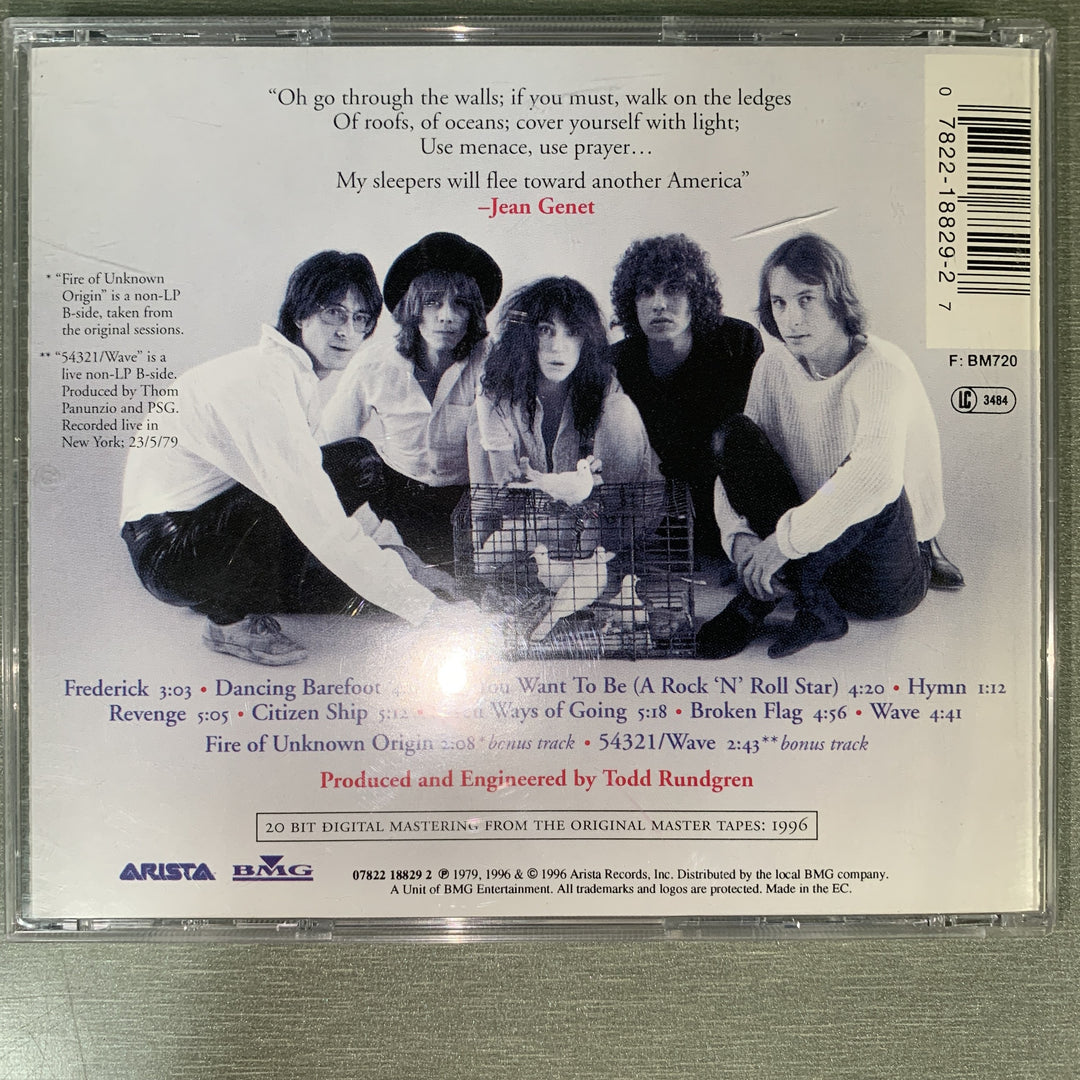 Patti Smith Group – Wave. 1979. CD.
