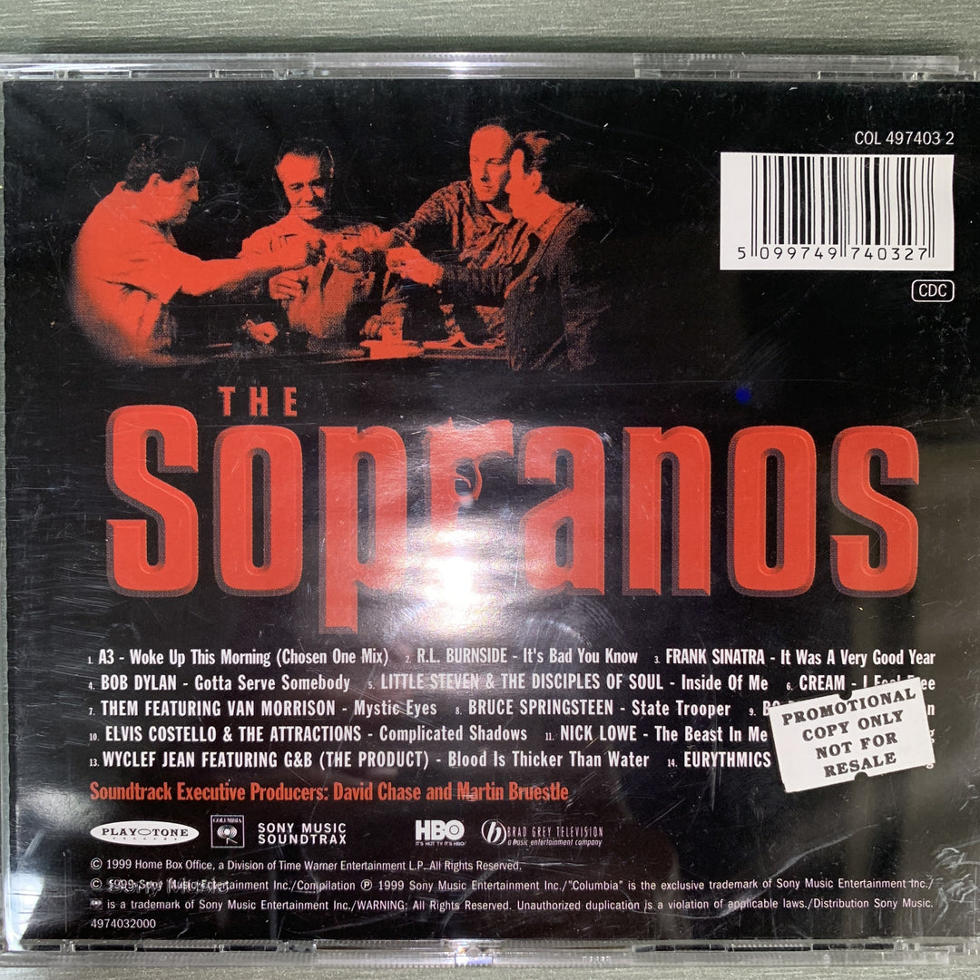 The Sopranos - Music From The HBO Original Series. 1999. CD.