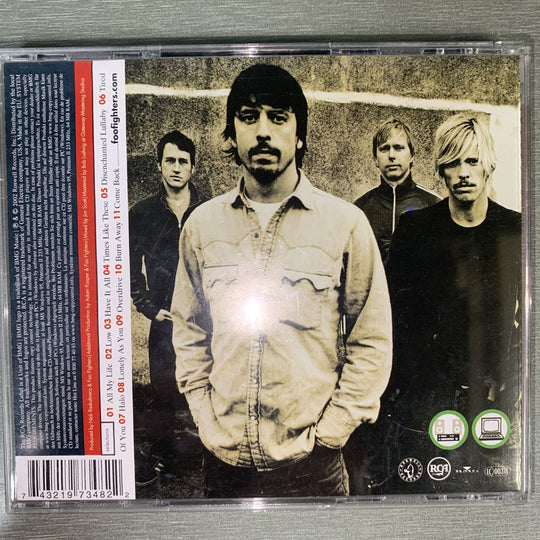 Foo Fighters – One By One. 2002. CD.