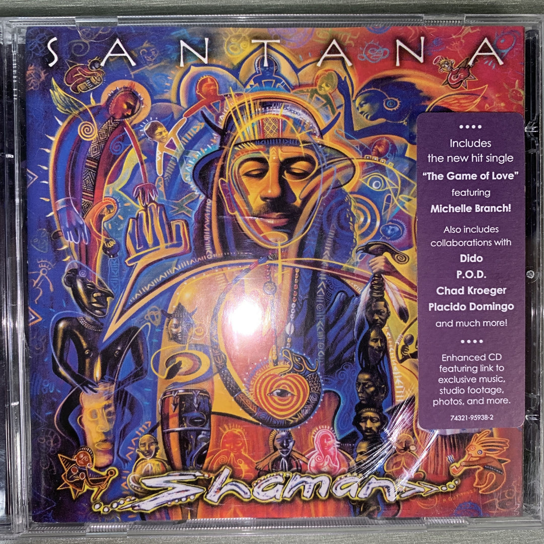 Santana – Shaman. 2002. CD.