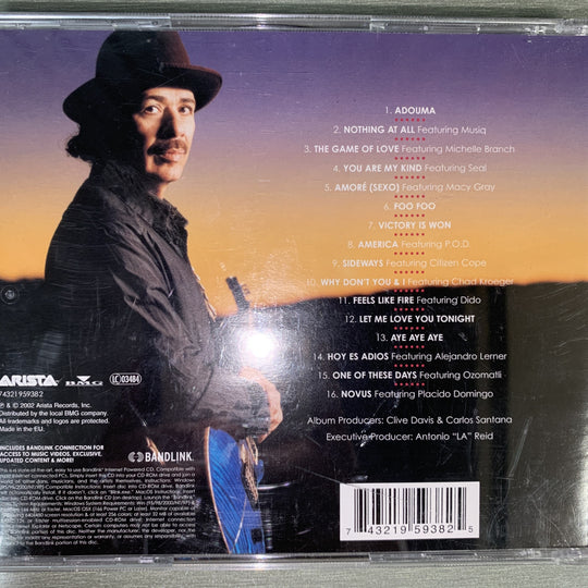 Santana – Shaman. 2002. CD.