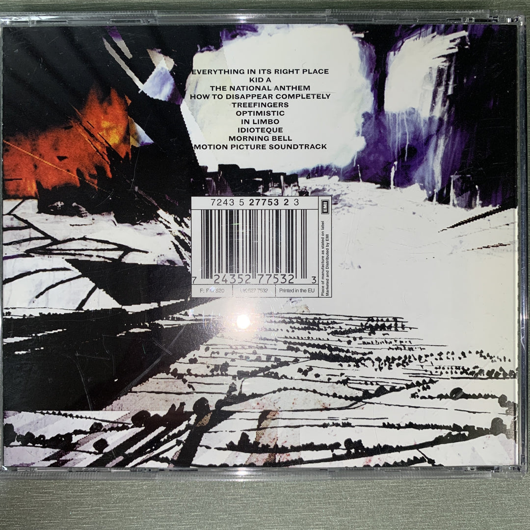 Radiohead – Kid A. 2000. CD.