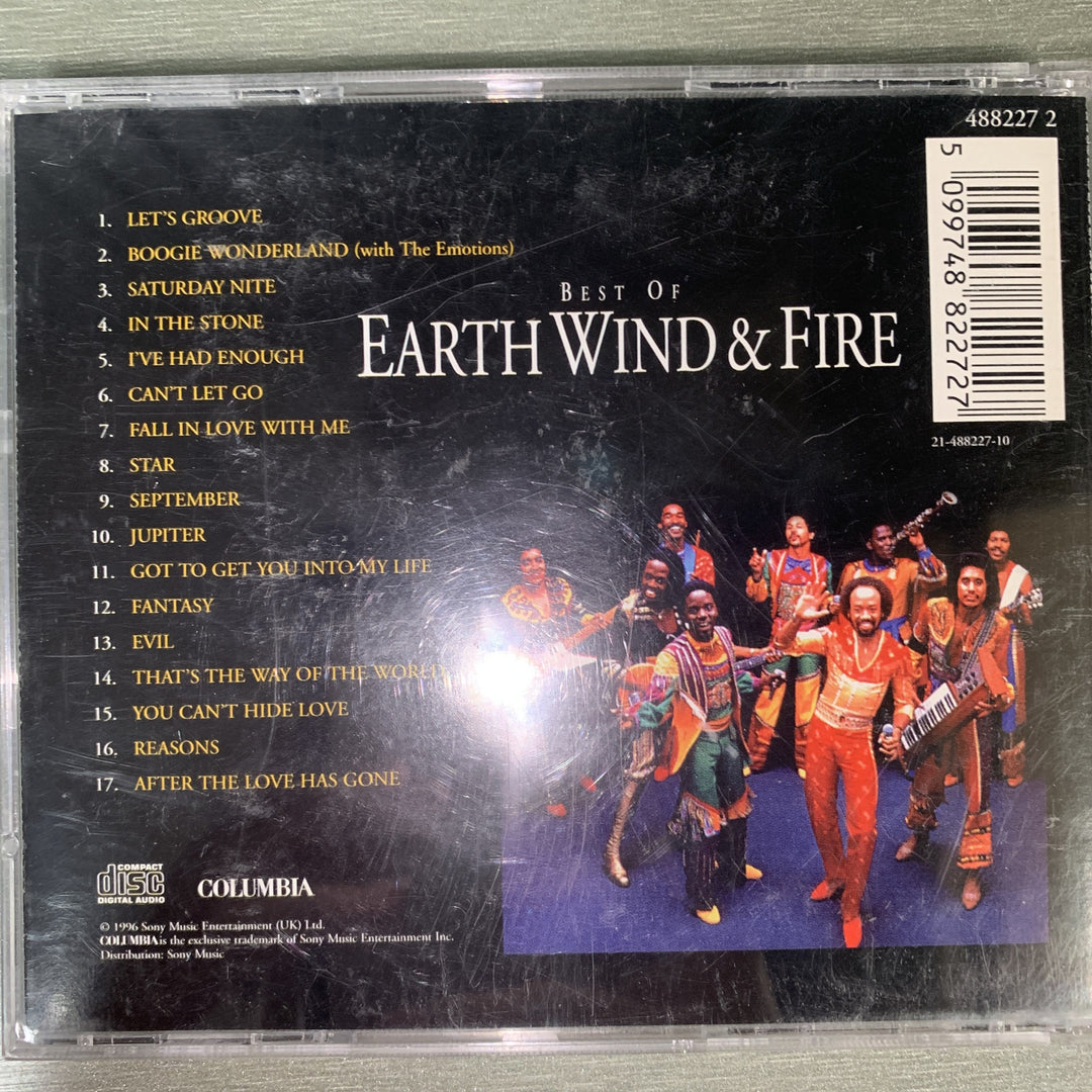 Earth, Wind & Fire – Best Of Earth, Wind & Fire. 2002. CD.