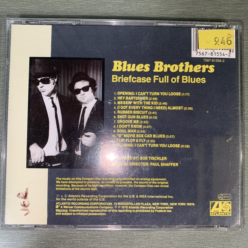 The Blues Brothers – Briefcase Full Of Blues. 1980. CD.
