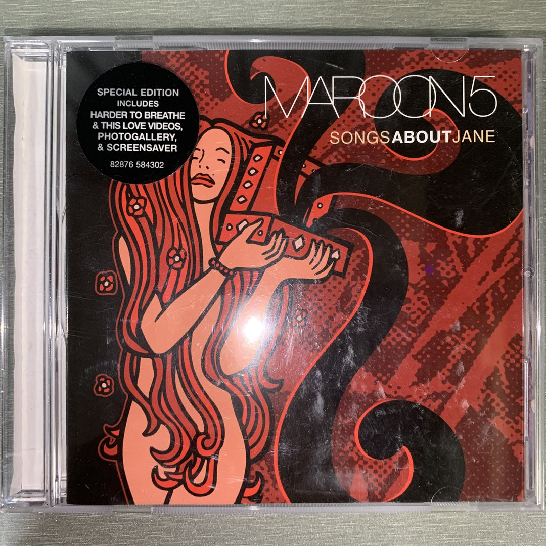 Maroon 5 – Songs About Jane. 2004. CD.