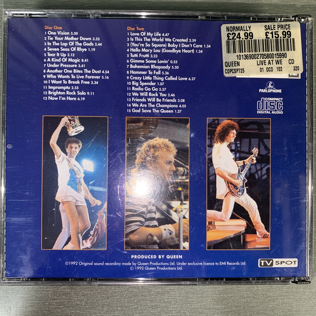 Queen – Live At Wembley '86. 1992. 2CD.