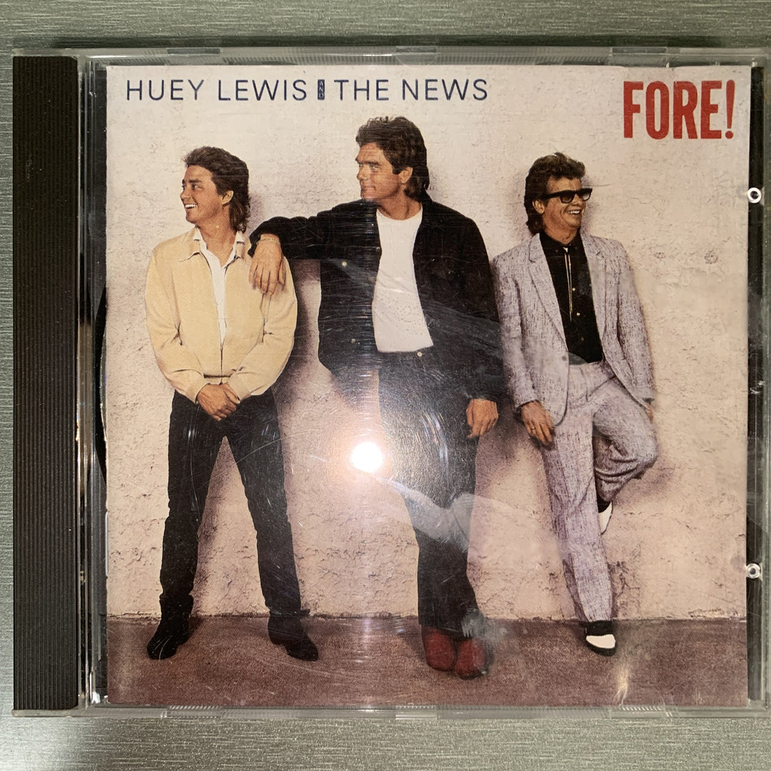 Huey Lewis And The News – Fore!. 1986. CD.
