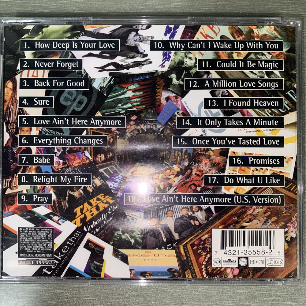 Take That – Greatest Hits. 1996. CD.