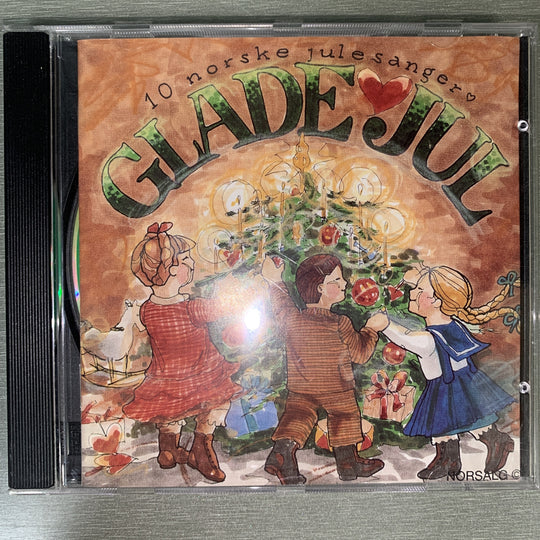 Glade jul - 10 norske julesanger. 2004. CD.