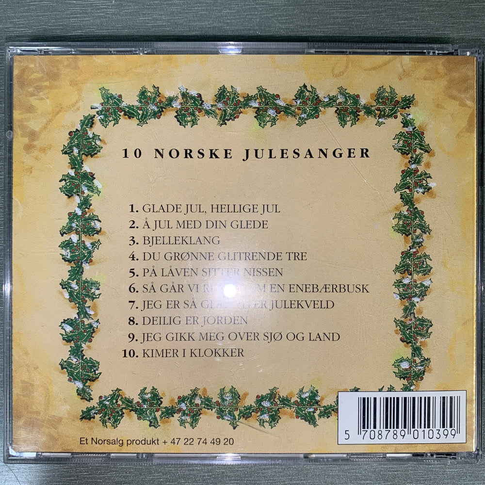 Glade jul - 10 norske julesanger. 2004. CD.
