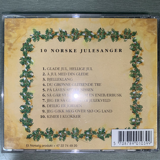 Glade jul - 10 norske julesanger. 2004. CD.