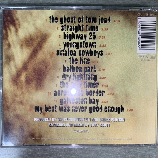 Bruce Springsteen – The Ghost Of Tom Joad. 1995. CD.