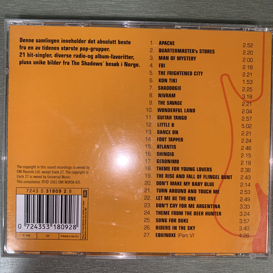 The Shadows – Kon-Tiki: De beste 1960-1980. 2001. CD.