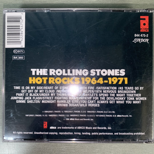 The Rolling Stones – Hot Rocks 1964-1971. 1971. 2CD.