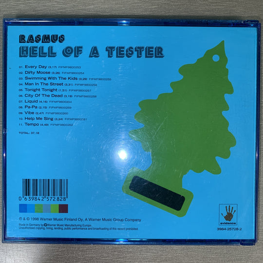 The Rasmus – Hell Of A Tester. 1998. CD.