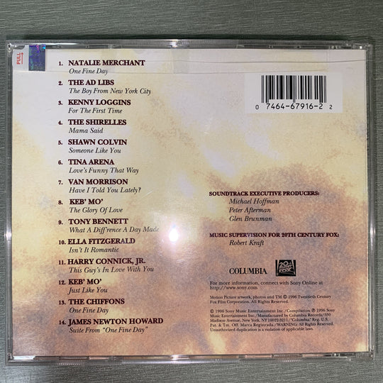 One Fine Day (Music From The Motion Picture). 1997. CD.