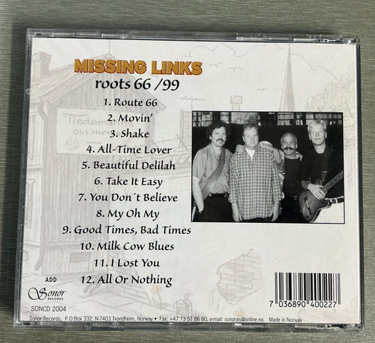 Missing Links – Roots 66/99. 1999. CD.