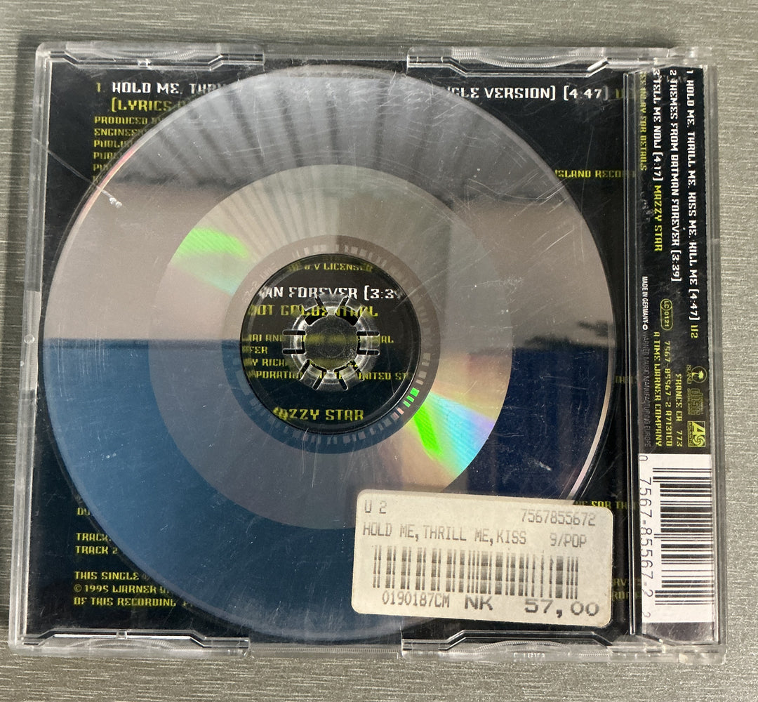 U2 – Hold Me, Thrill Me, Kiss Me, Kill Me. 1995. CD-singel.