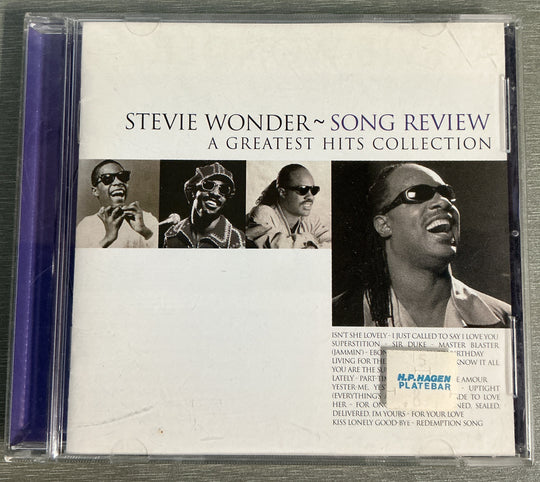 Stevie Wonder – Song Review (A Greatest Hits Collection). 1996. CD.