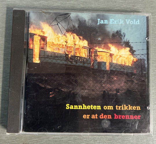 Jan Erik Vold – Sannheten Om Trikken Er At Den Brenner. 1990. CD.