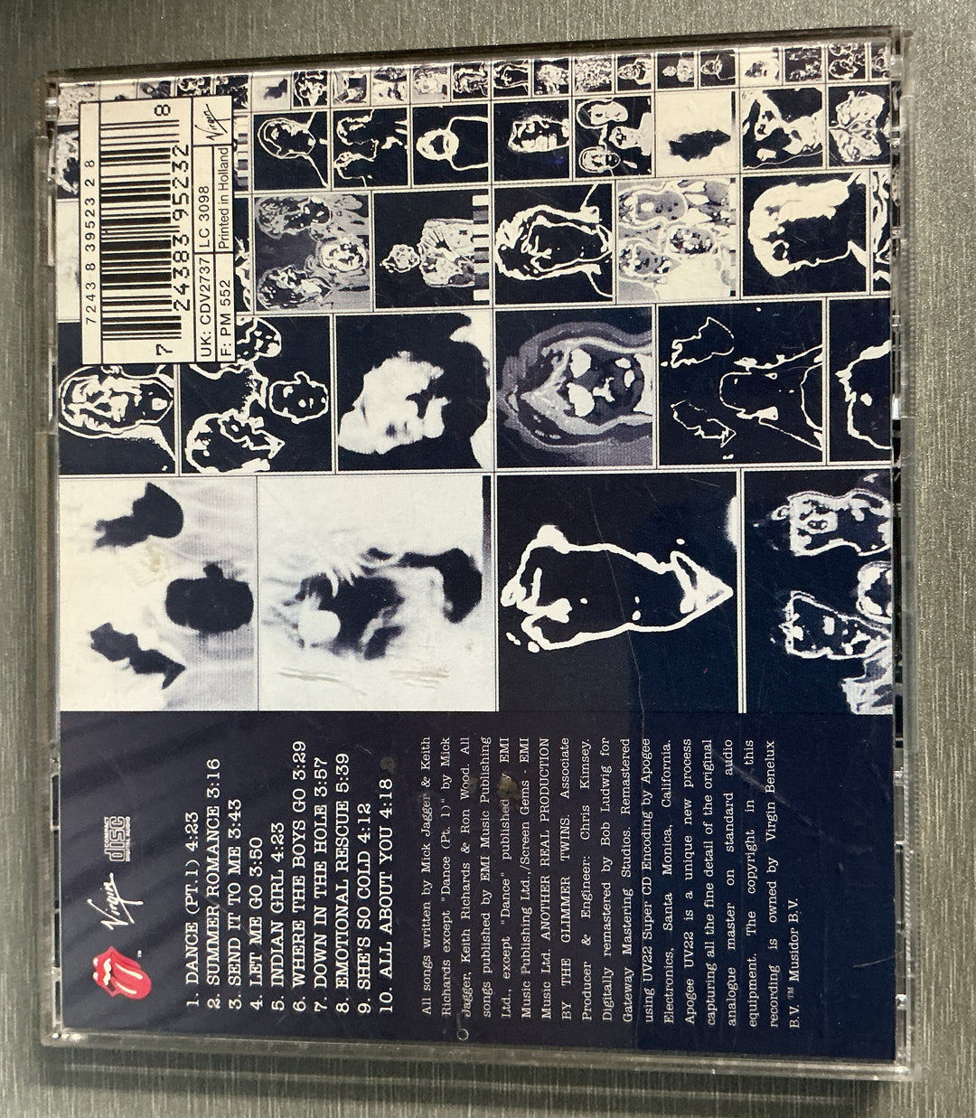 The Rolling Stones – Emotional Rescue. 1980. CD.