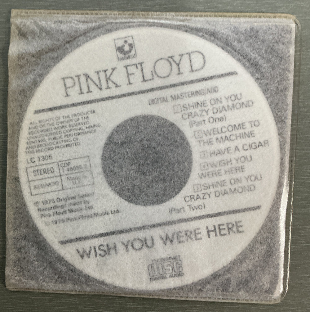 Pink Floyd – Wish You Were Here. 1975. CD.