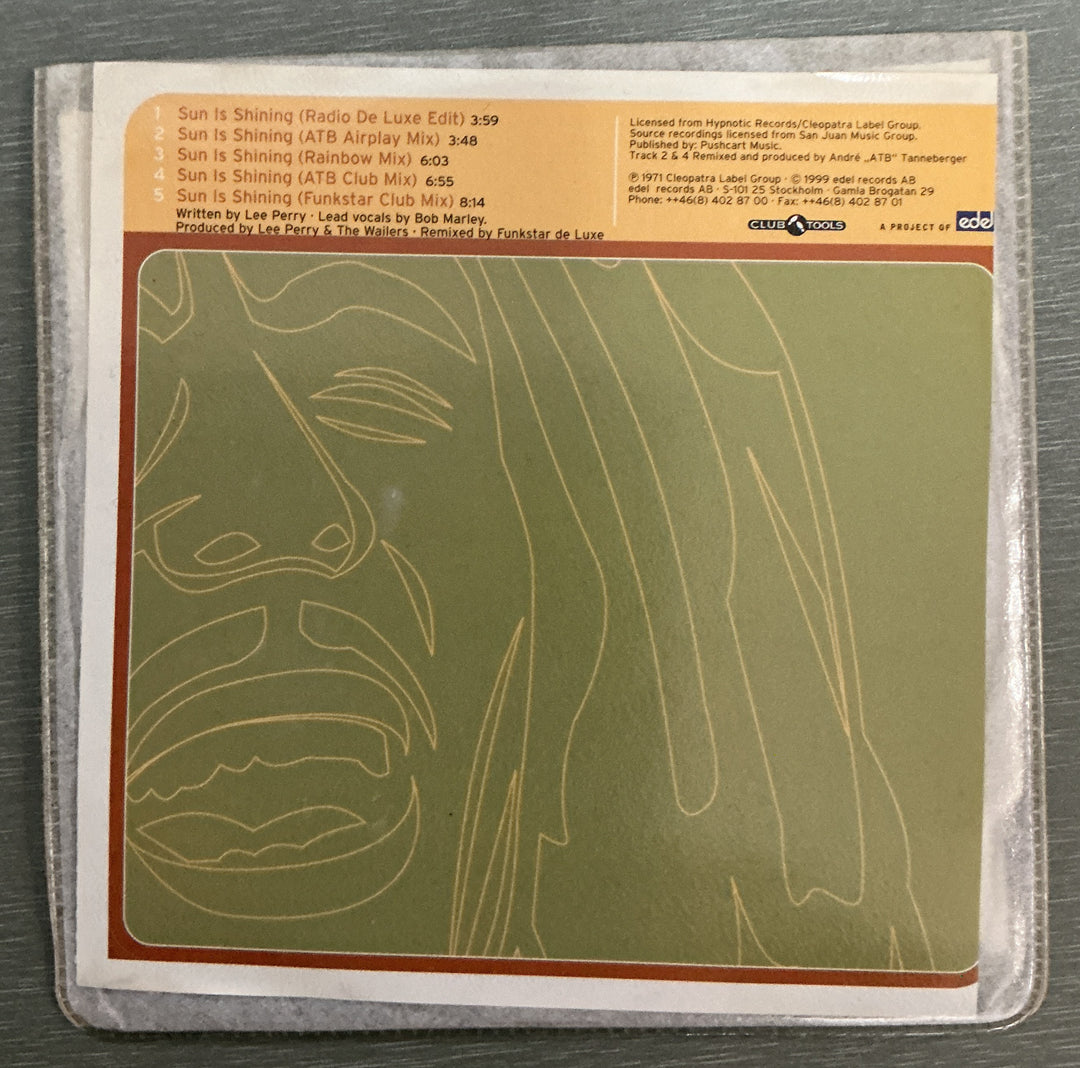 Bob Marley vs. Funkstar De Luxe – Sun Is Shining. 1999. CD-singel.