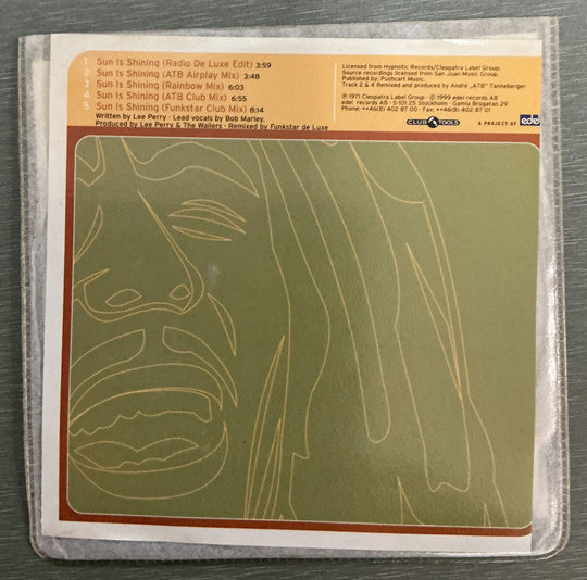 Bob Marley vs. Funkstar De Luxe – Sun Is Shining. 1999. CD-singel.