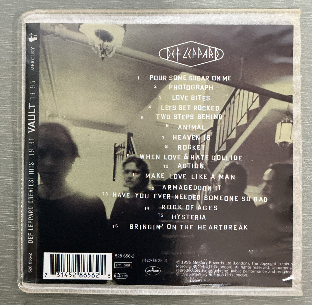 Def Leppard – Vault: Def Leppard Greatest Hits 1980-1995. 1995. CD.