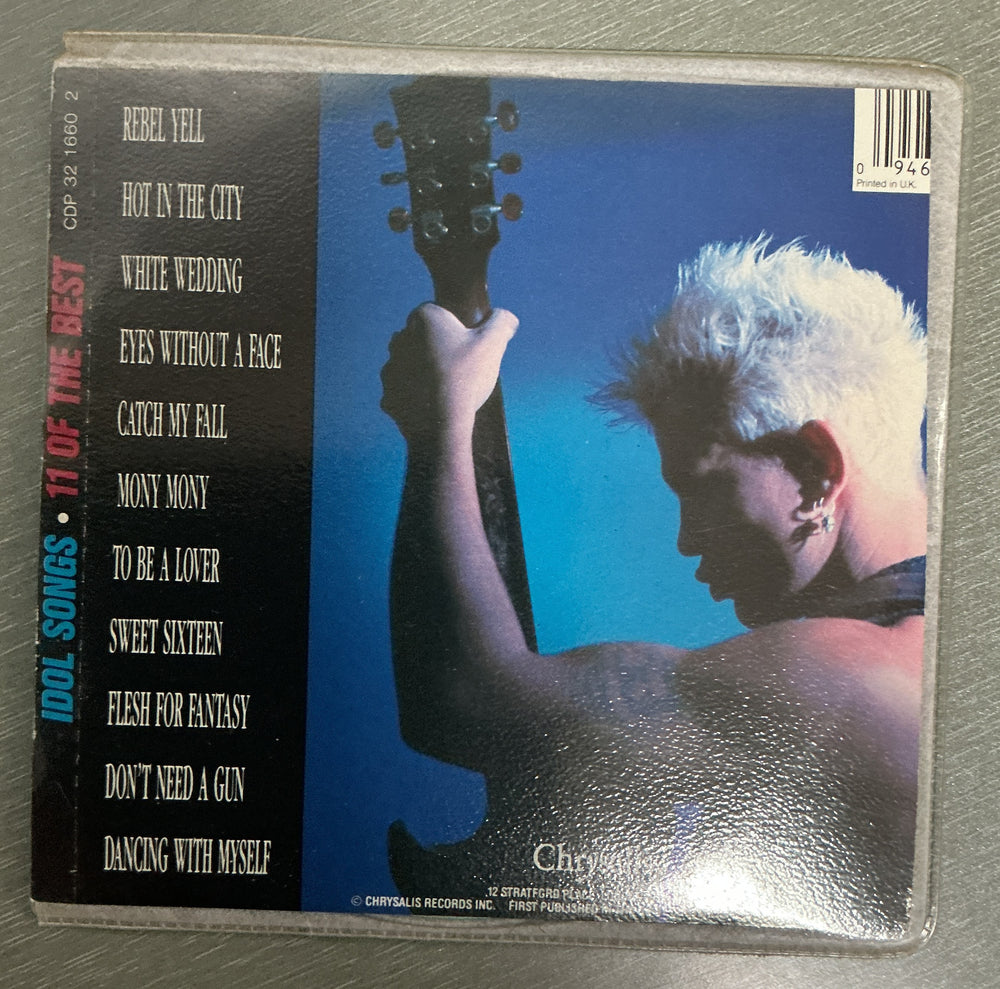 Billy Idol – Idol Songs: 11 Of The Best. 1988. CD.