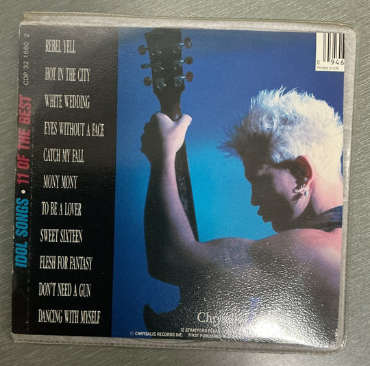 Billy Idol – Idol Songs: 11 Of The Best. 1988. CD.