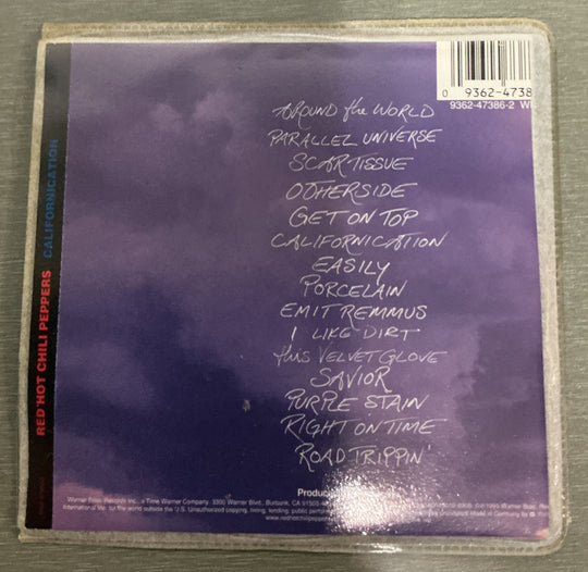 Red Hot Chili Peppers – Californication. 1999. CD.