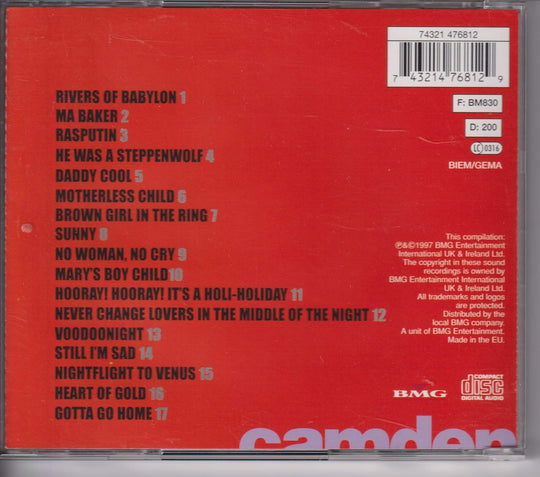 Boney M – The Best Of. 1997. CD.