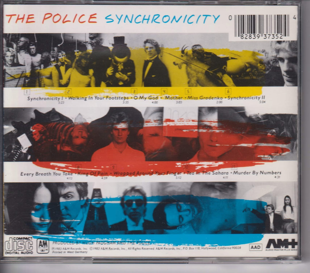 The Police – Synchronicity. 1983. CD.