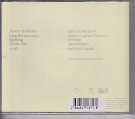 Morten Harket – Out Of My Hands. 2012. CD.